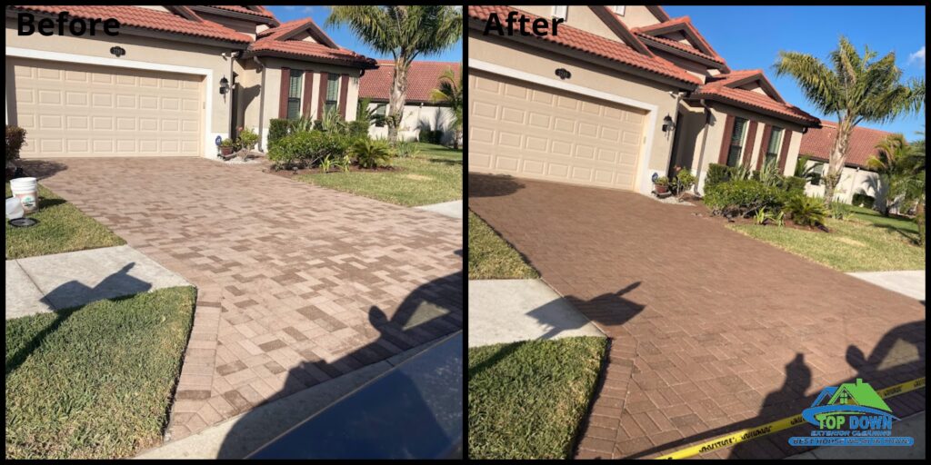Paver Cleaning and Sealing Lakeland